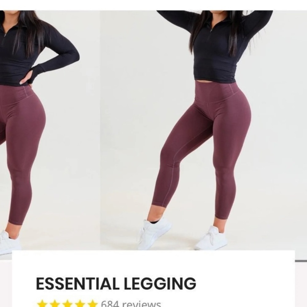 SOLD— Paragon Fitwear Fig Essential Leggings